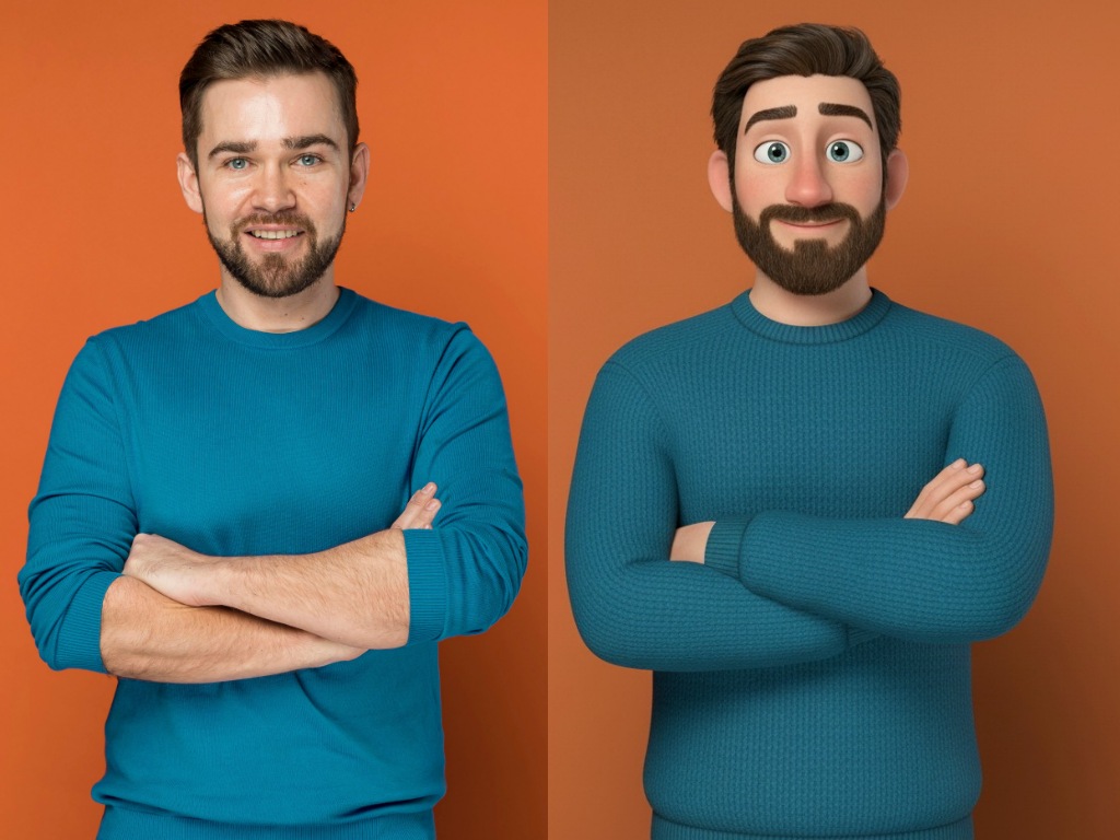 Photo to Pixar Style
