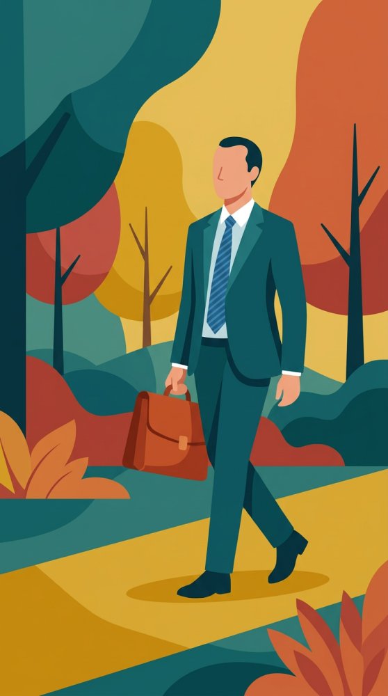 Flat Design Illustration
