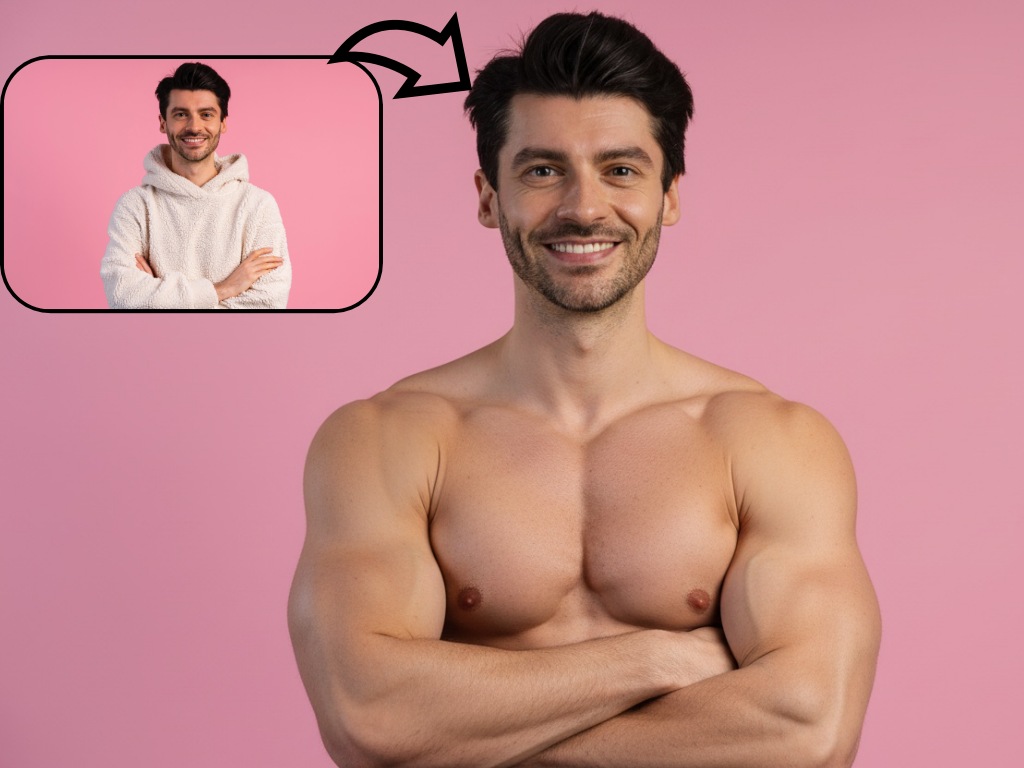 AI Muscle Transformation