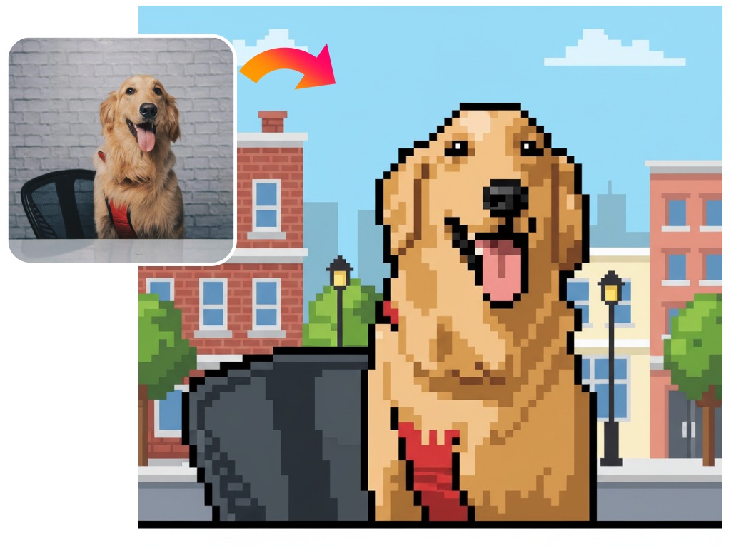 Photo to Pixel Art