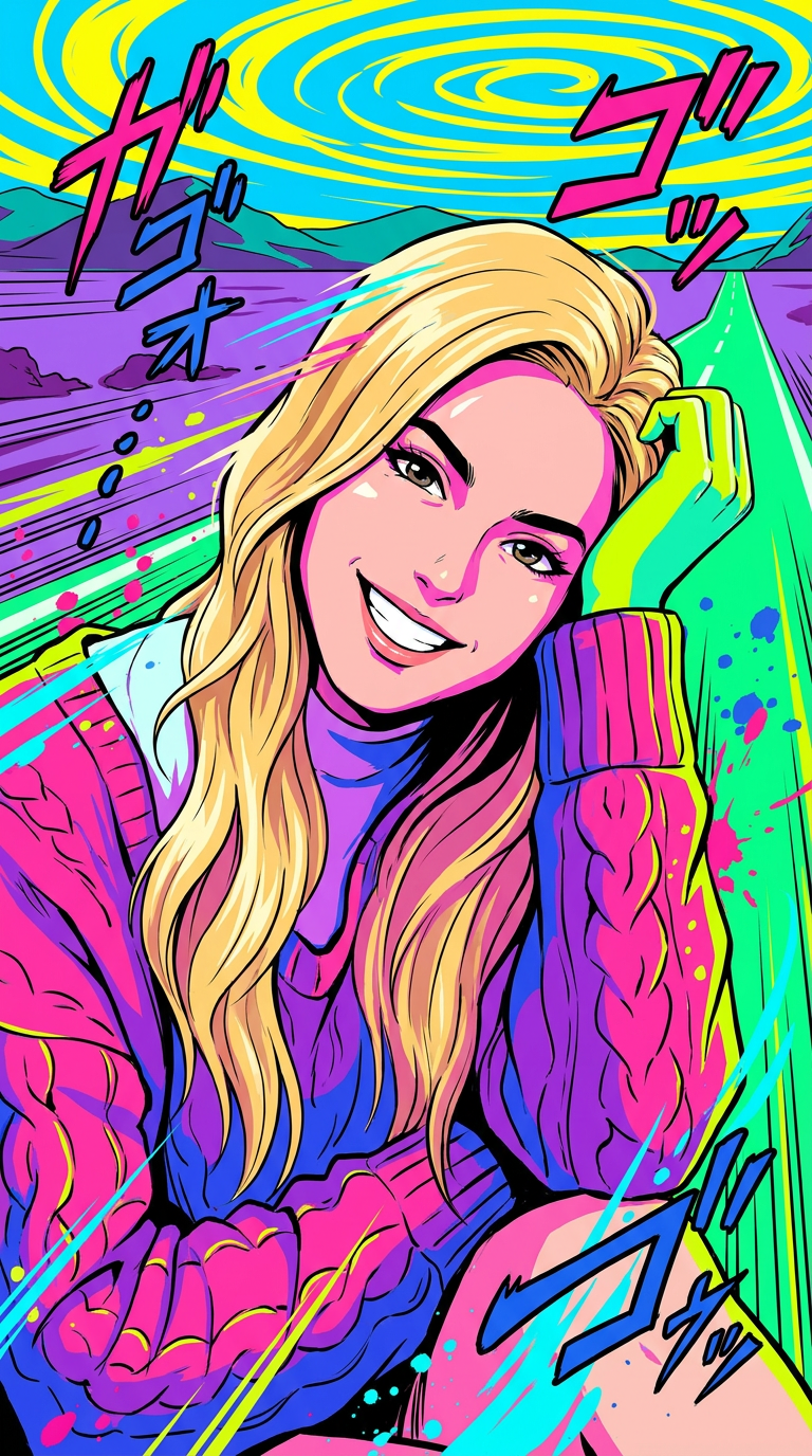 Anime Pop Illustration