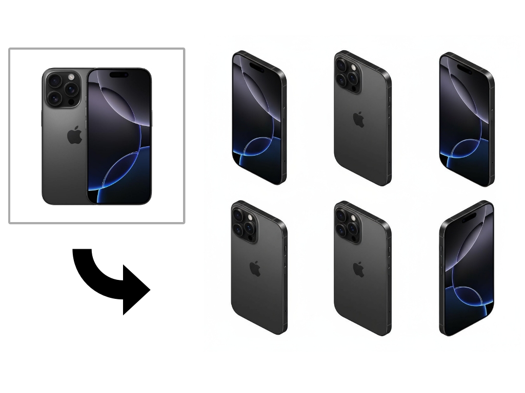 Multi-Angle Product Visualization