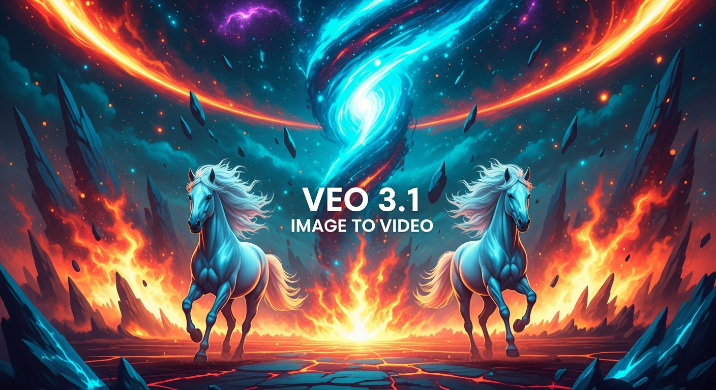 Veo3.1 Image To Video - Generate a smooth, high-quality video starting from a single image. The model adds natural motion, lighting changes, and scene dynamics while keeping the original look and style of the image. Perfect for turning still photos into cinematic shots, dynamic loops, or creative motion sequences.