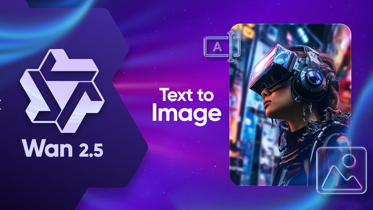 Wan 2.5 Text To Image - WAN 2.5 Text-to-Image turns written prompts into detailed, high-quality visuals. The model interprets natural language with strong understanding of composition, lighting, and realism, giving you creative control over every generated image.
