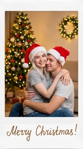 Christmas Polaroid