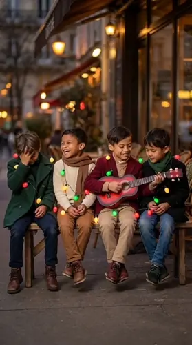 Wrapped Christmas Lights